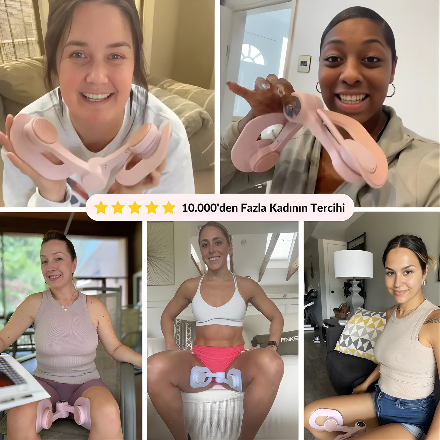 Vera Fit™ İç Bacak & Pelvik Sıkılaştırıcı Egzersiz Aleti